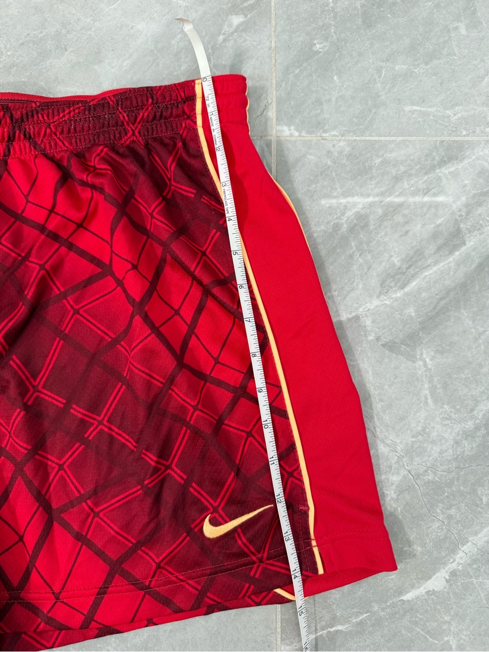 Women’s Nike Dri-Fit Running Training Workout Shorts Geometric Drawstring XL - Picture 15 of 16